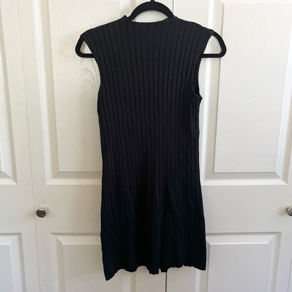 RVCA Black Ribbed Dress